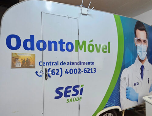 Unidade Móvel Odontológica leva atendimento aos canteiros  de obras